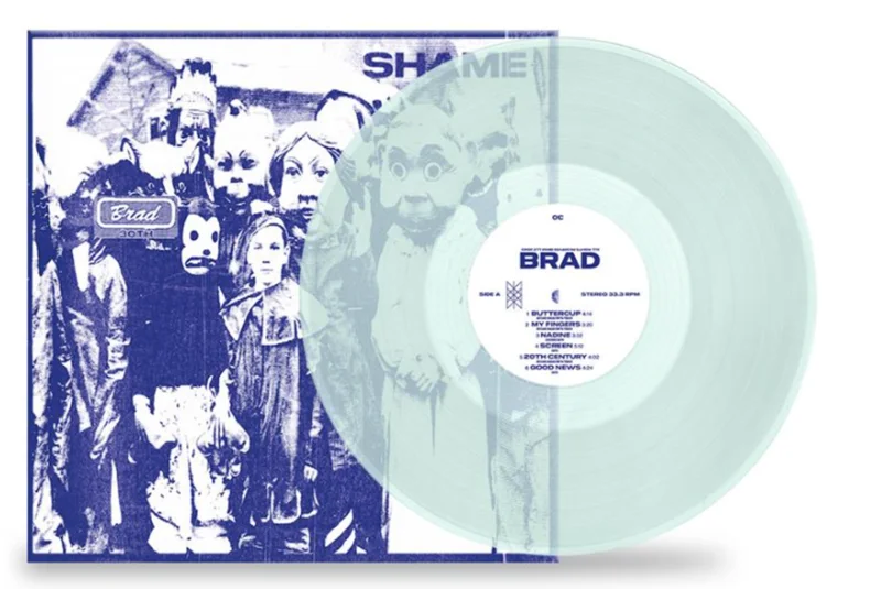 BRAD 'SHAME' 30TH ANNIVERSARY LP (Limited Edition  Only 750 made, Coke Bottle Clear Vinyl)
