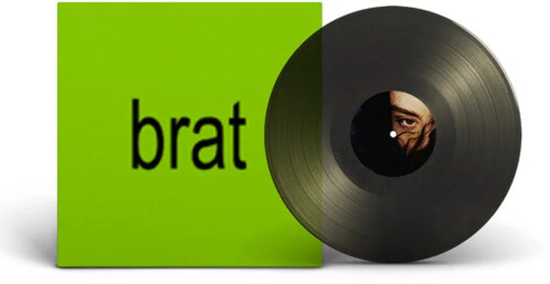 BRAT (Colored Vinyl, Black Ice, Gatefold LP Jacket)