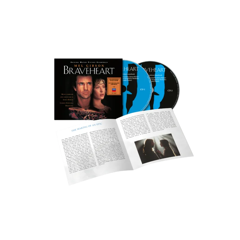 Braveheart (Original Motion Picture Soundtrack - 30th Anniversary Edition) - CD