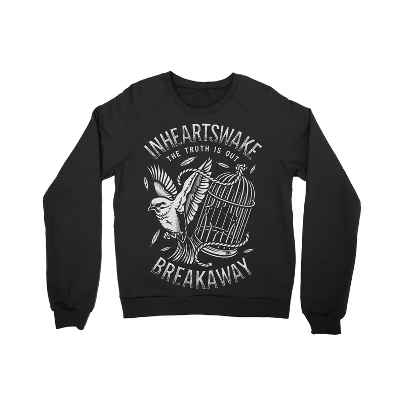 Breakaway Black Crewneck