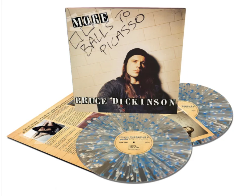BRUCE DICKINSON 'MORE BALLS TO PICASSO' 2LP (Limited, Multicolor Splatter Vinyl)