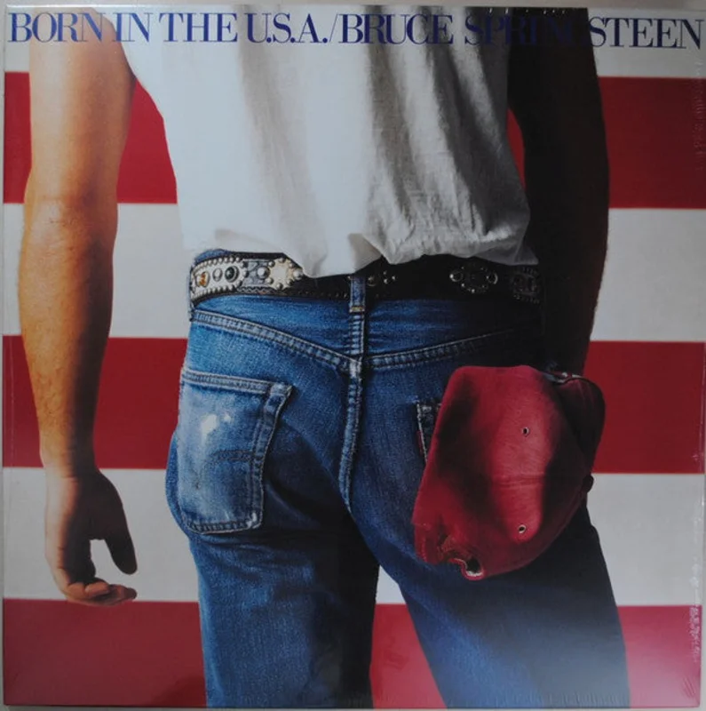 Bruce Springsteen - Born In The U.S.A. (LP, Album, RE, RM, 180) (Mint (M))