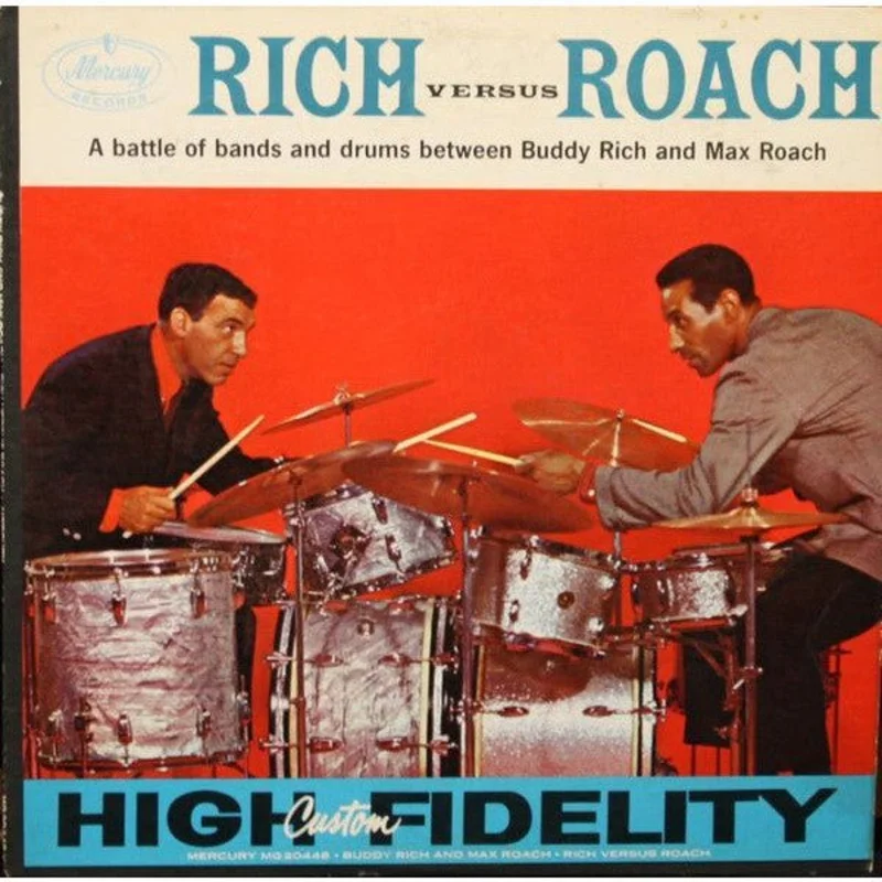 Buddy Rich And Max Roach - Rich Versus Roach
