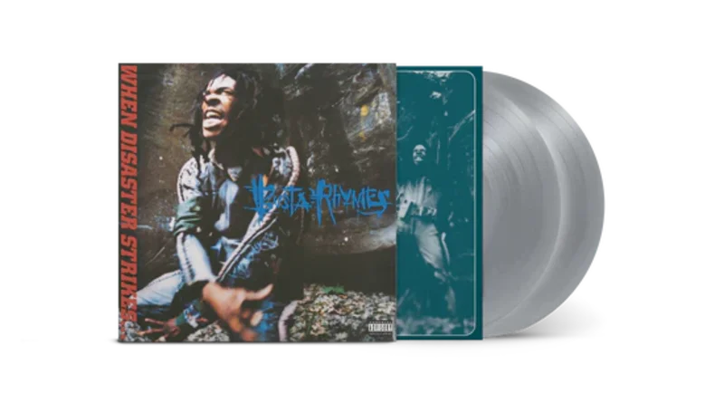 BUSTA RHYMES 'WHEN DISASTER STRIKES' 2LP (25th Anniversary Edition, Silver Vinyl)