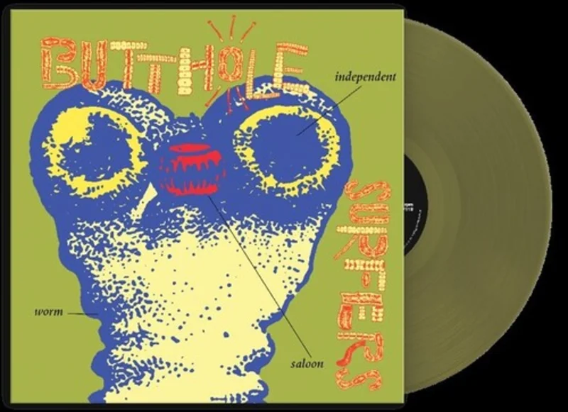 BUTTHOLE SURFERS 'INDEPENDENT WORM SALOON' LP (Swamp Green Vinyl)