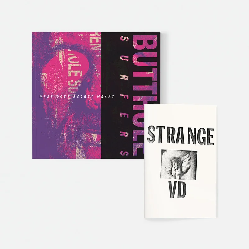 BUTTHOLE SURFERS: WHAT DOES REGRET MEAN? BOOK