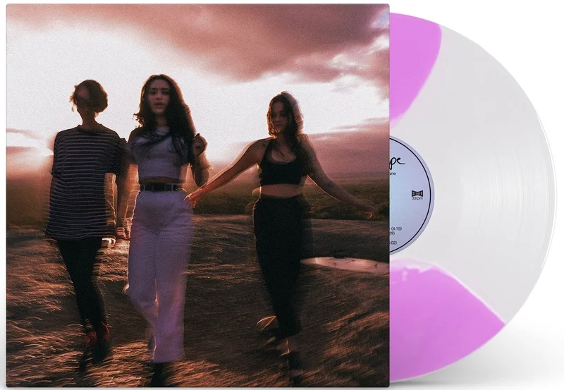CAMP COPE 'RUNNING WITH THE HURRICANE' LP (Limited Edition  Only 300 Made, Ultra Clear & Baby Pink Moon Phase Vinyl)