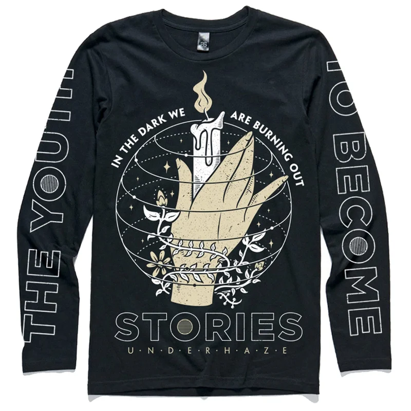 Candle Black Long Sleeve