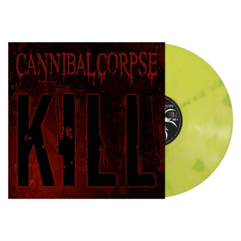 CANNIBAL CORPSE 'KILL' LP (20th Anniversary, Green Slime Vinyl)