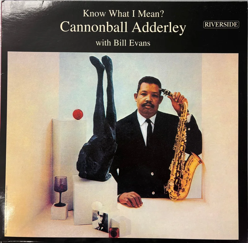 Cannonball Adderley With Bill Evans  Know What I Mean? (US Riverside Records Reissue, NM/VG+)