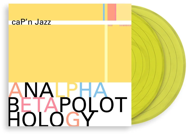 CAP'N JAZZ ANALPHABETAPOLOTHOLOGY 2LP (Limited Edition  Only 300 Made, Translucent Yellow Vinyl)