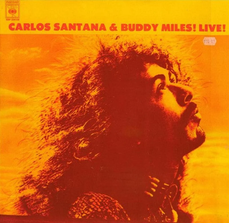 Carlos Santana & Buddy Miles - Carlos Santana And Buddy Miles! Live! (LP, Album) (Very Good Plus (VG+))