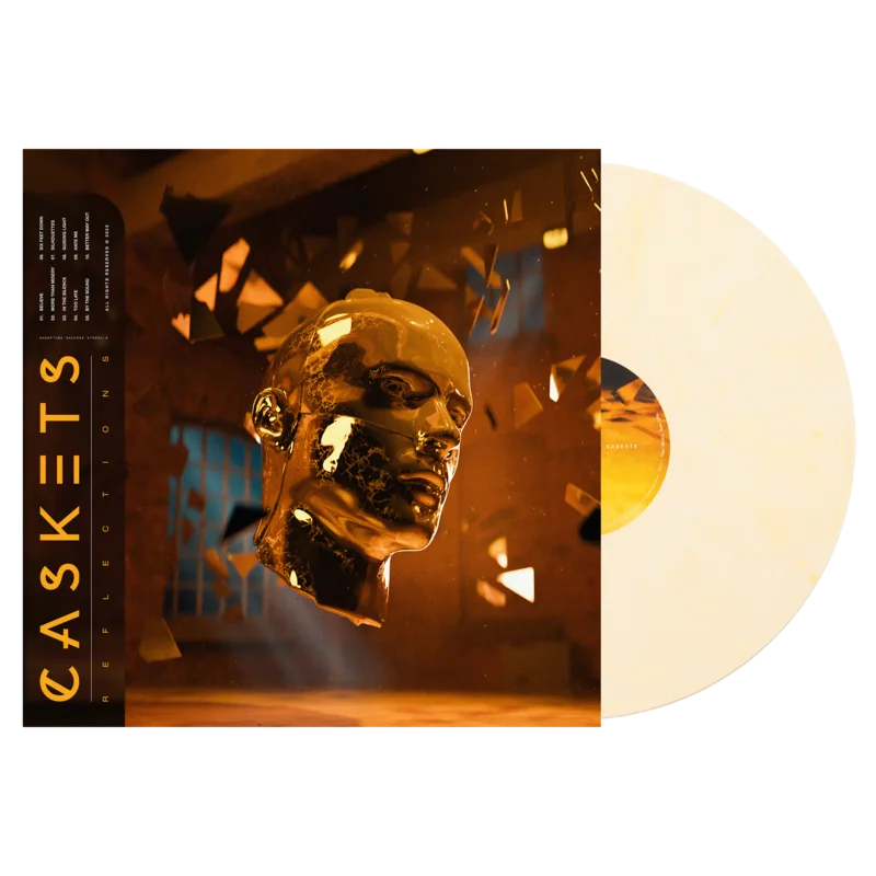 Caskets - 'Reflections' Peach Vinyl