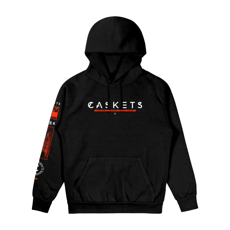Caskets - The Only Heaven Youll Know Hoodie Black