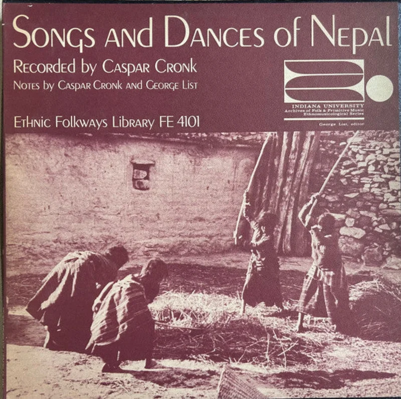 Caspar Cronk - Songs And Dances Of Nepal (LP, Album) (Very Good Plus (VG+))