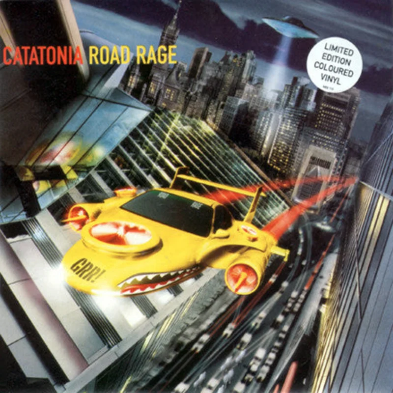 Catatonia - Road Rage (7", Single, Ltd, Yel) (Very Good Plus (VG+))