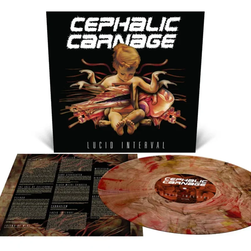 CEPHALIC CARNAGE 'LUCID INTERVAL' LP (Custom Marble Vinyl)