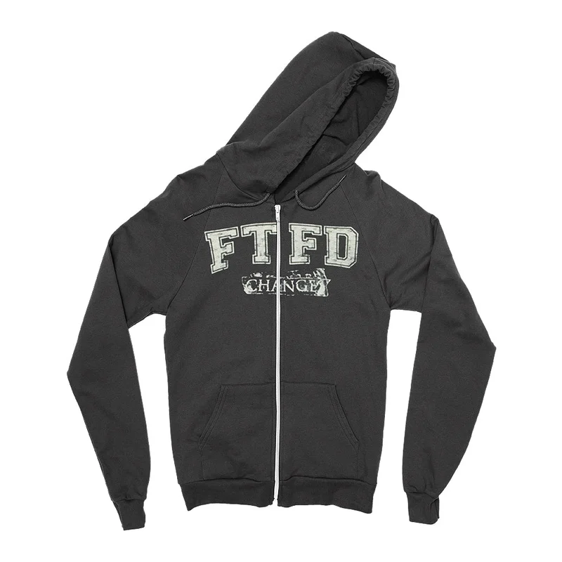 Changes Black Zip-Up
