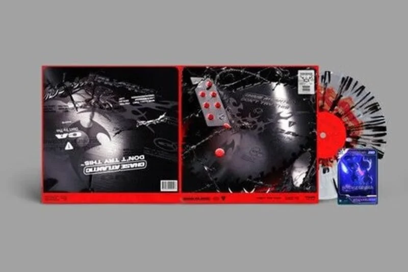 CHASE ATLANTIC DON'T TRY THIS' 12" EP (Clear/Red/Orange/Splatter Vinyl)