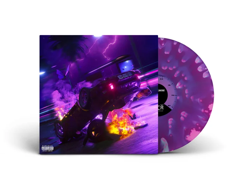 CHASE ATLANTIC PARADISE' 12" EP (Ghostly Purple/Pink Vinyl)