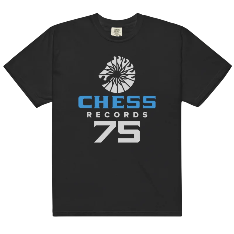 Chess Records 75th Anniversary Black T-Shirt