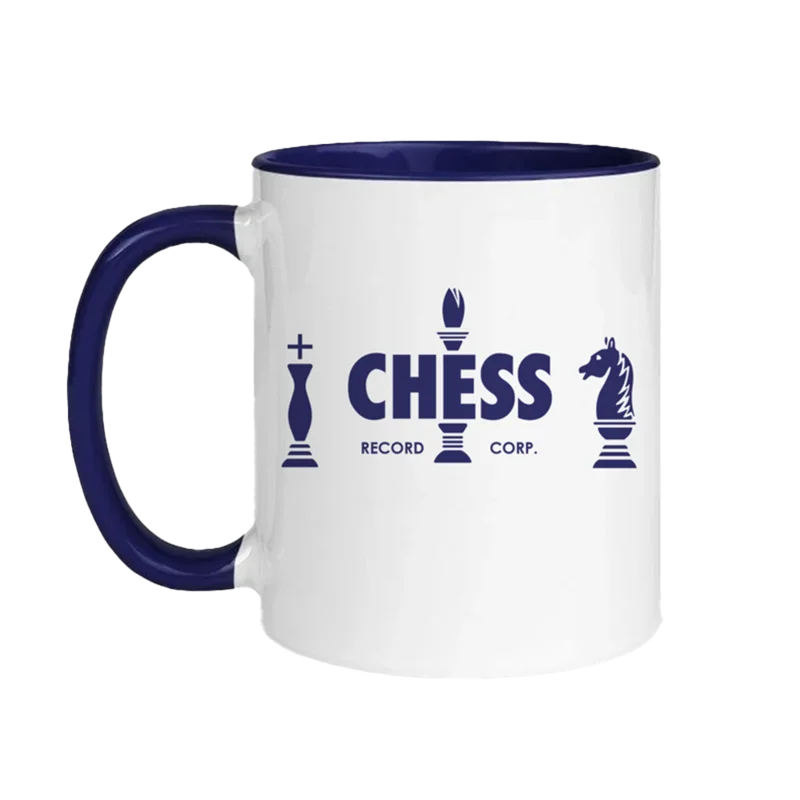 Chess Records Chess Piece Ceramic Mug