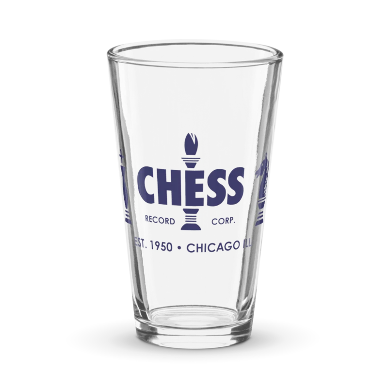 Chess Records Chess Piece Pint Glass
