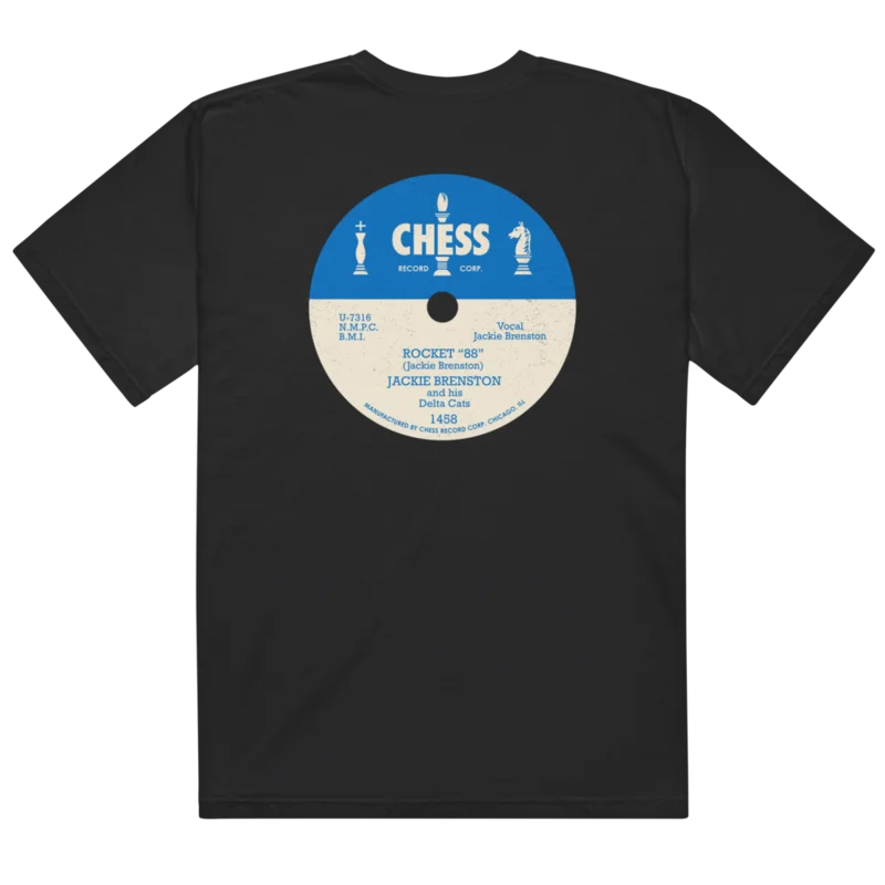 Chess Records Rocket '88' 78 RPM Black T-Shirt