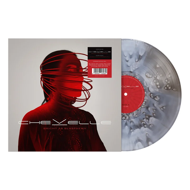 CHEVELLE 'BRIGHT AS BLASPHEMY' LP (Black Ice/Silver Nugget/Clear Splatter Vinyl)