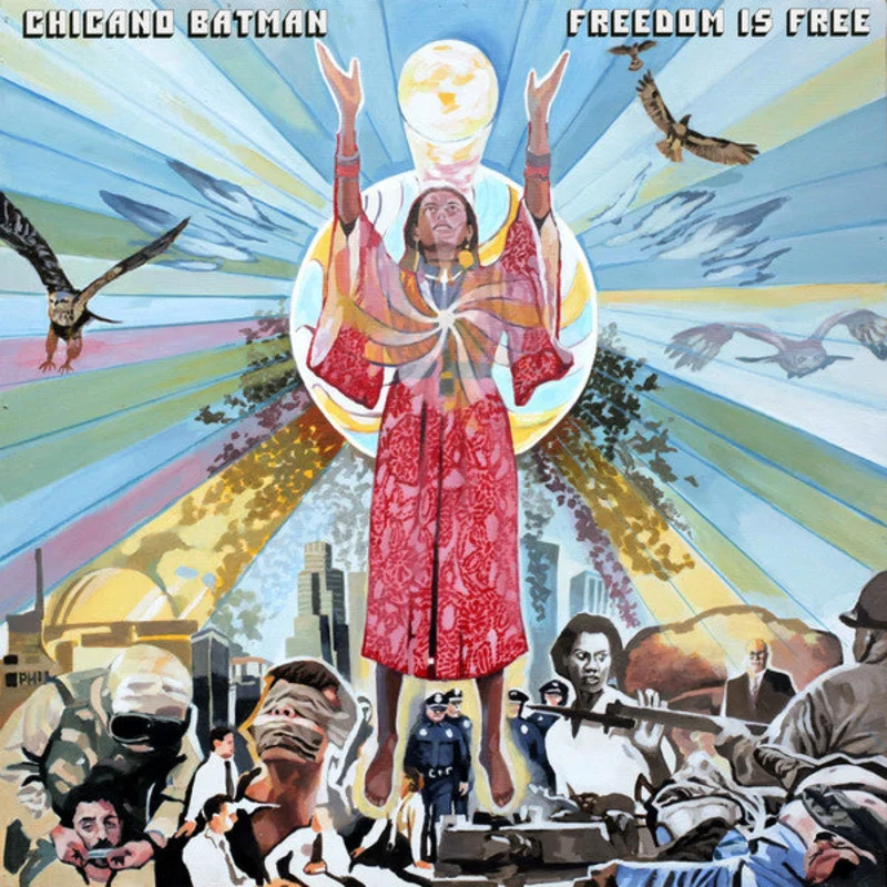 Chicano Batman - Freedom Is Free (LP, Album, Ora) (Near Mint (NM or M-))