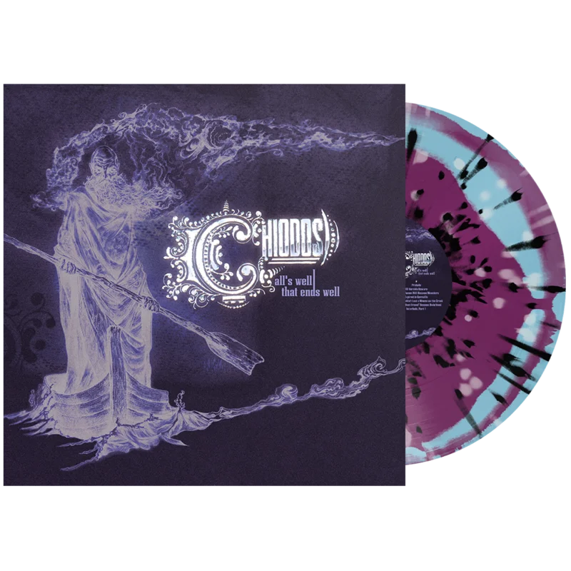 CHIODOS ALL'S WELL THAT ENDS WELL 20TH ANNIVERSARY LP (Exclusive  Limited to 300, Purple + Baby Blue Side A/B w/ Black + White Splatter Vinyl)