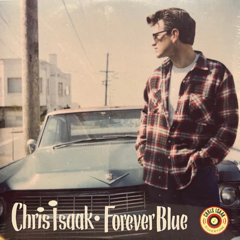 Chris Isaak - Forever Blue (LP, Album, RE, Blu) (Near Mint (NM or M-))