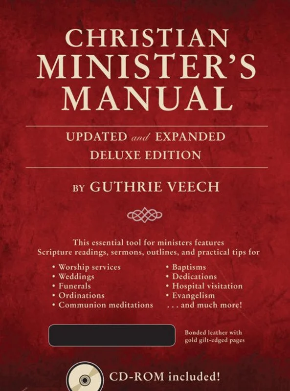 Christian Minister's Manual Modifiable Documents