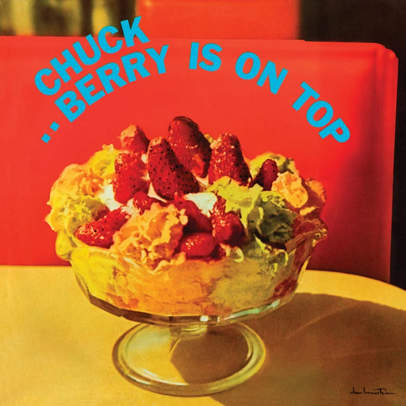 CHUCK BERRY 'BERRY IS ON TOP' 180 GRAM LP (Red Vinyl)