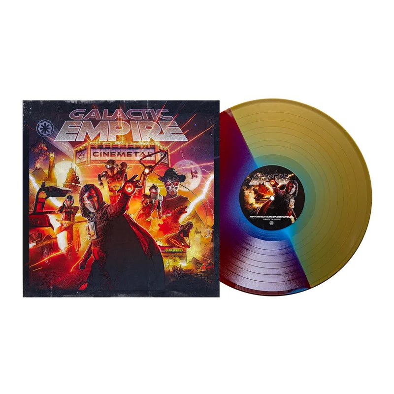 Cinemetal - Blue In Half Red/Half Gold LP