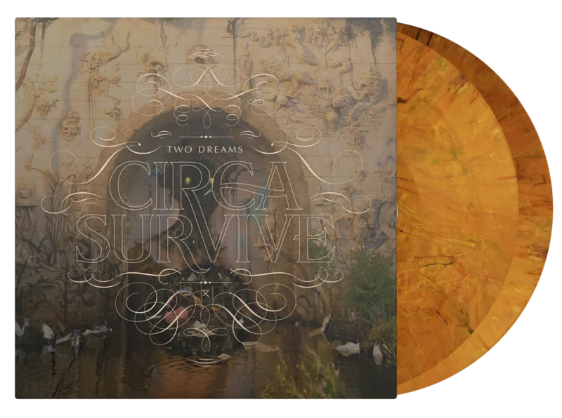 CIRCA SURVIVE TWO DREAMS 2LP (Limited Edition  Only 500 Made, Golden Marble Vinyl)