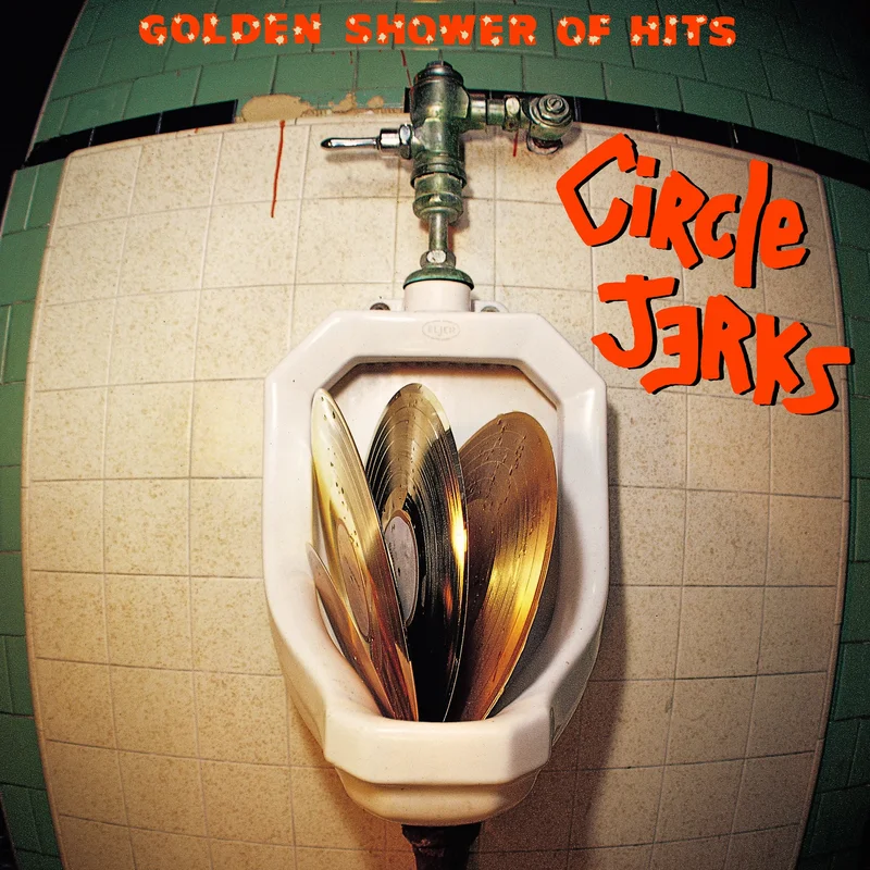 CIRCLE JERKS 'GOLDEN SHOWER OF HITS' LP (Transparent Yellow Vinyl)