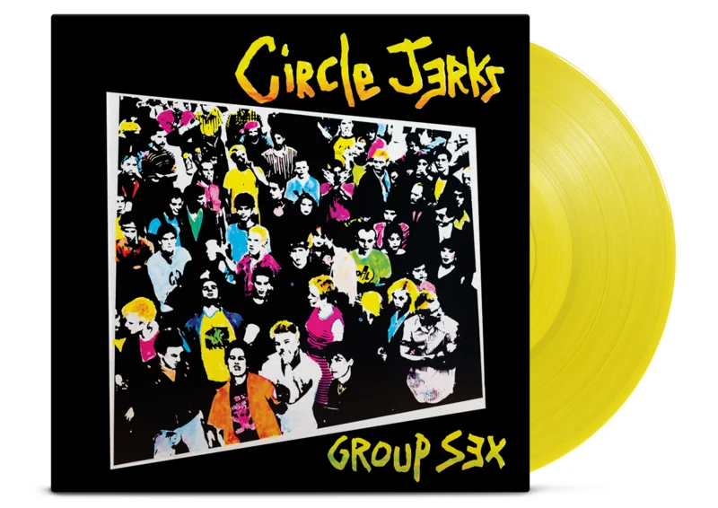 CIRCLE JERKS GROUP SEX LP (40th Anniversary, Yellow Vinyl)