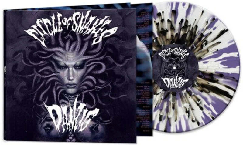 Circle Of Snakes - BLACK/ WHITE/ PURPLE SPLATTER