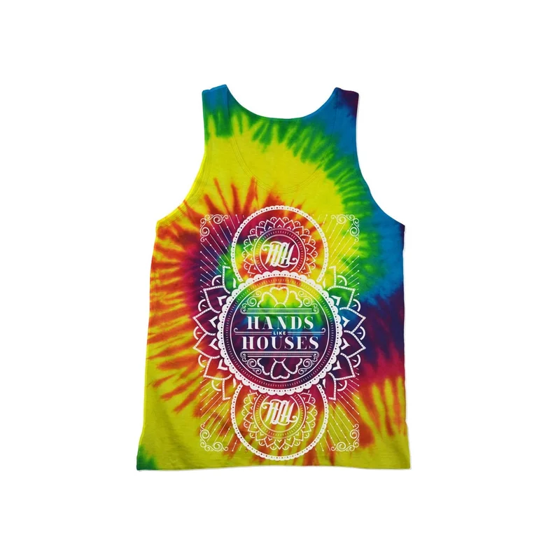 Circle Tie Dye Tank Top
