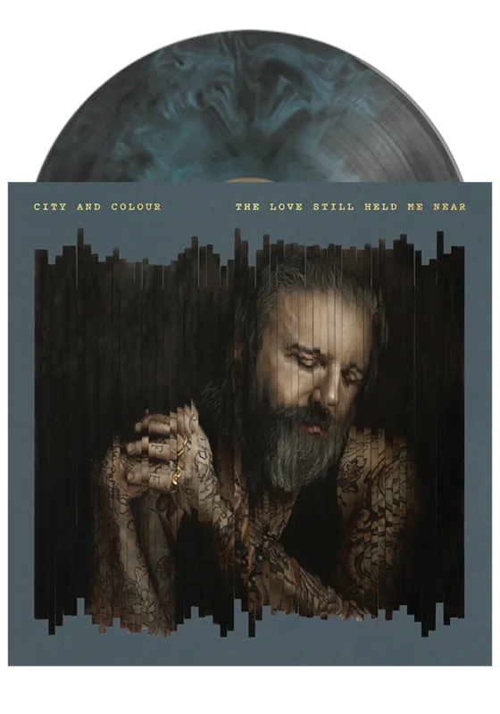CITY AND COLOUR THE LOVE STILL HELD ME NEAR 2LP (Limited Edition  Only 500 made, Black/Blue Galaxy Vinyl)