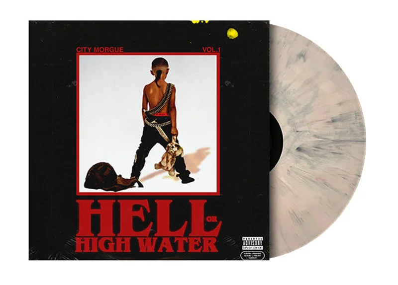 CITY MORGUE VOL. 1 HELL OR HIGH WATER LP (Limited Edition, Pink & Black Marble Vinyl)