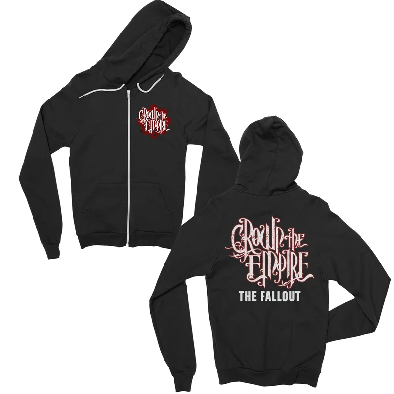 Cog Black Zip-Up