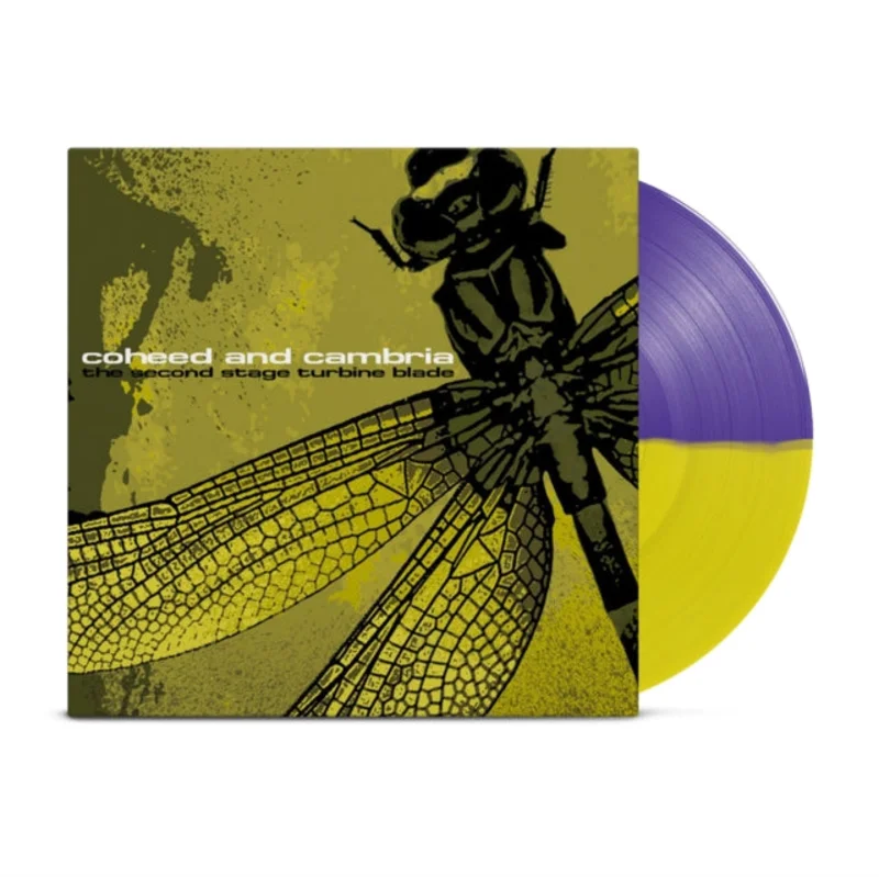 COHEED AND CAMBRIA THE SECOND STAGE TURBINE BLADE LP (Limited Edition  Half Purple Half Yellow Split Vinyl)