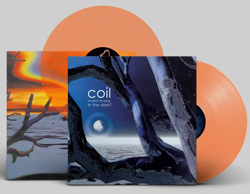 COIL 'MUSICK TO PLAY IN THE DARK' 2LP (Clear Orange Vinyl)