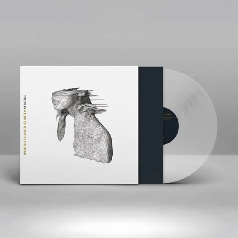COLDPLAY 'A RUSH OF BLOOD TO THE HEAD' LP (Clear EcoRecord Vinyl)