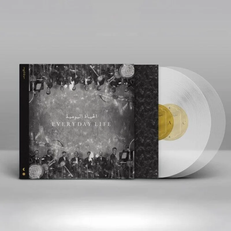 COLDPLAY 'EVERYDAY LIFE' 2LP (Clear EcoRecord Vinyl)