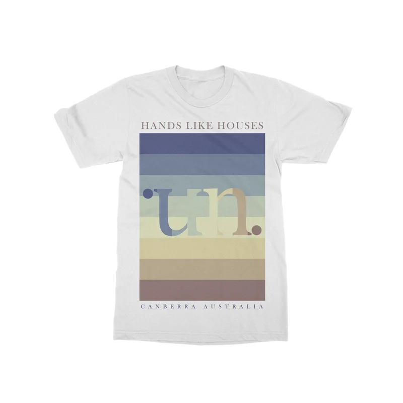 Color Bars White T-Shirt