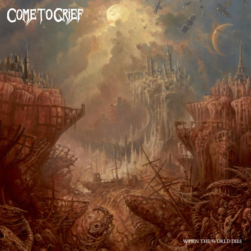 COME TO GRIEF 'WHEN THE WORLD DIES' LP