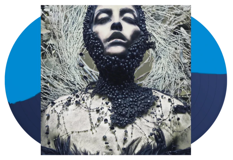 CONVERGE JANE LIVE 2LP (Limited Edition  Only 500 Made, Half Cyan Blue / Half Bluejay Vinyl)